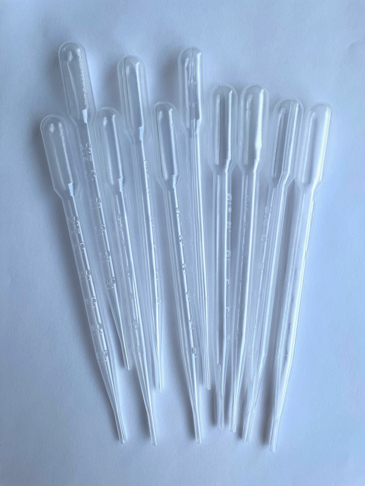 Pipetta Pasteur graduata in polietilene, 3 ml, non sterile - 10 pz.