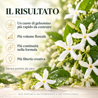 GELSOMINO BASE 2069 – risultato in formula: più volume floreale, continuità e libertà creativa